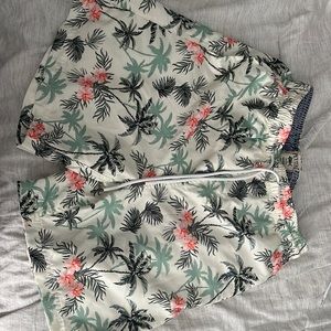 Spicy Tuna Hawaiian floral bathing suit